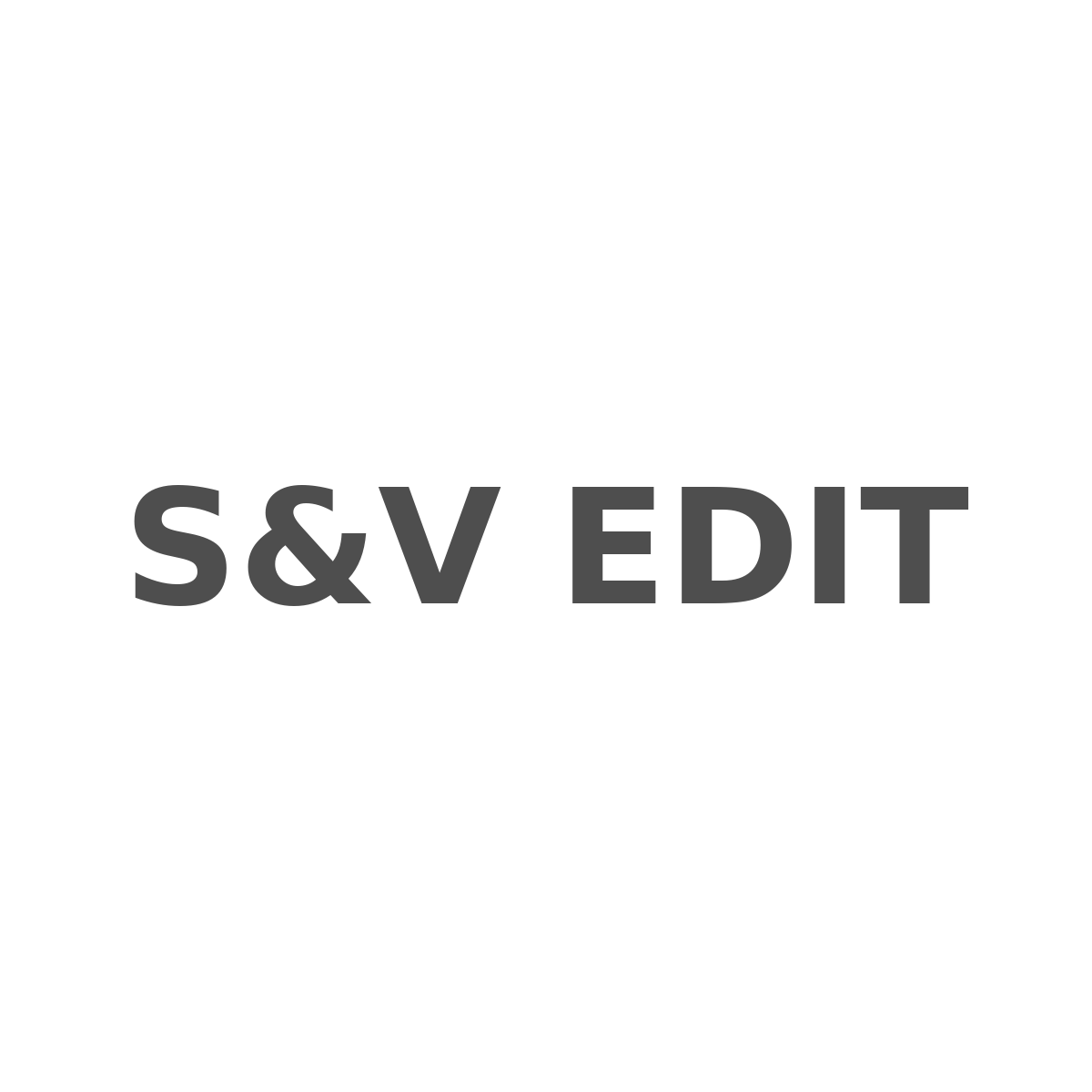 S&V Edit Logo